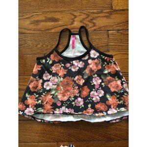 girls cropped tank